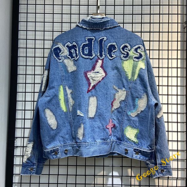 men's hoodies & sweatshirts hip-hop fashion quality anguished hole damage denim blue male jacket woven patched letters type infinite ou, Black
men's hoodies & sweatshirts hip-hop fashion quality anguished hole damage denim blue male jacket woven patched letters type infinite ou, Black