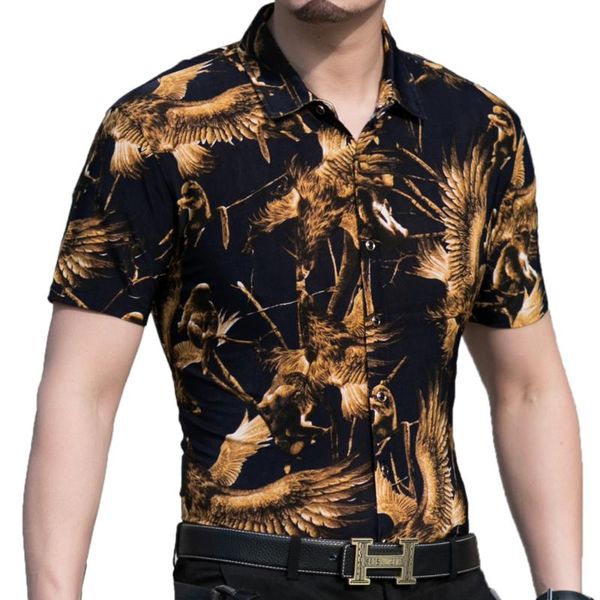men's casual shirts 2021 designer fashion summer short sleeve mens clothing luxury print shirt for men vintage streetwear dress 1016, White;black
men's casual shirts 2021 designer fashion summer short sleeve mens clothing luxury print shirt for men vintage streetwear dress 1016, White;black