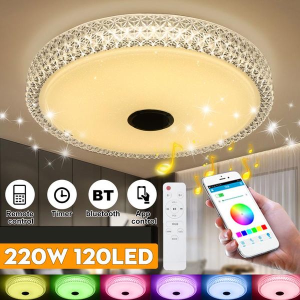ceiling lights 220w 80 colors modern rgb led light home lighting app bluetooth music bedroom smart lamp+remote control
ceiling lights 220w 80 colors modern rgb led light home lighting app bluetooth music bedroom smart lamp+remote control
