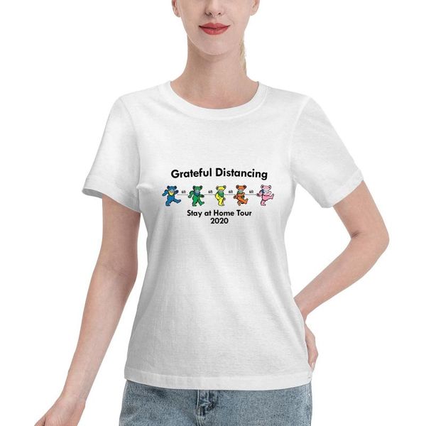 women's t-shirt women 2021 summer grateful distancing stay at home tour 90s ladies lady t-shirts t womens graphic female tees, White
women's t-shirt women 2021 summer grateful distancing stay at home tour 90s ladies lady t-shirts t womens graphic female tees, White