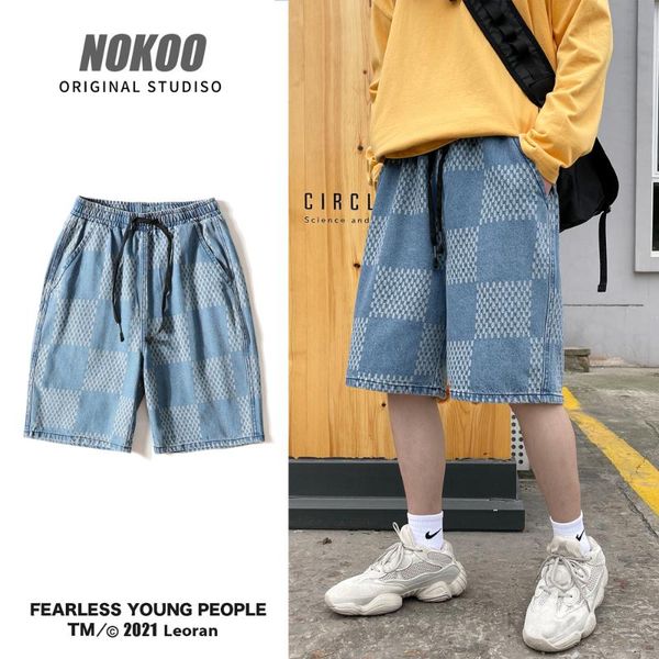 men's shorts streetwear korea style black white short 2021 summer casual pocket classic brand male pants trouers, White;black
men's shorts streetwear korea style black white short 2021 summer casual pocket classic brand male pants trouers, White;black