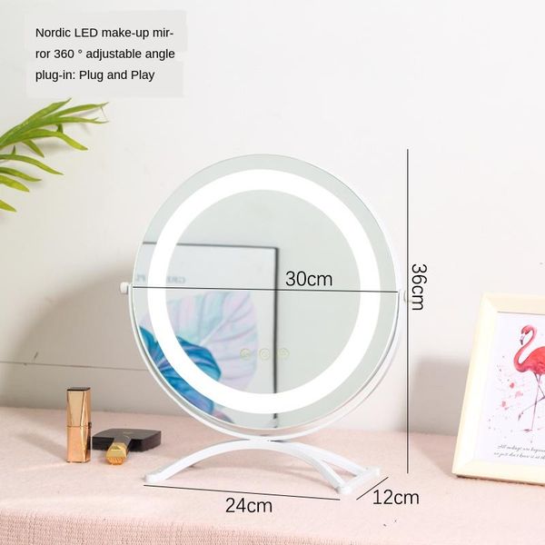 mirrors makeup mirror deskled with light large vanity internet-famous dormitory rechargeable wall hanging roundmirror
mirrors makeup mirror deskled with light large vanity internet-famous dormitory rechargeable wall hanging roundmirror