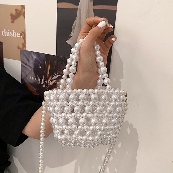 shoulder bags luxury pearls women's handbag fashion beaded crossbody for women 2021 hollow tote small evening party purse clutch
shoulder bags luxury pearls women's handbag fashion beaded crossbody for women 2021 hollow tote small evening party purse clutch