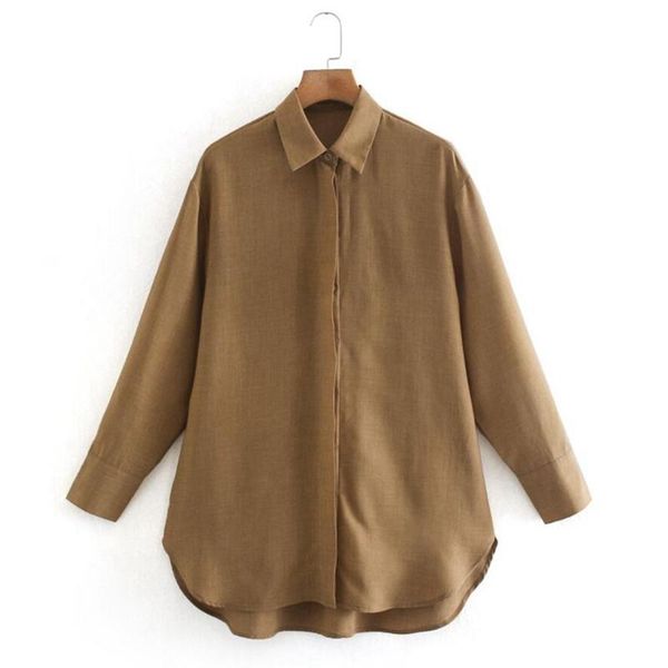 women's blouses & shirts women fashion pockets patch casual loose corduroy blouse office lady irregular chic chemise blusas, White
women's blouses & shirts women fashion pockets patch casual loose corduroy blouse office lady irregular chic chemise blusas, White