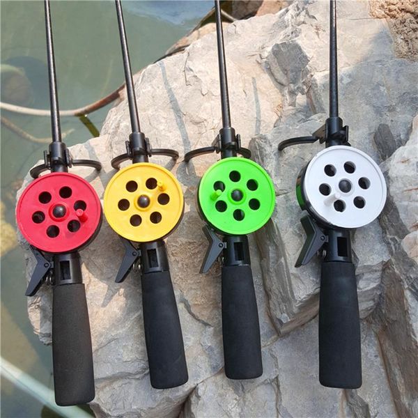 1pc ice fishing rod with reel portable outdoor winter plastic fishing tackle pole combination accessories color random
1pc ice fishing rod with reel portable outdoor winter plastic fishing tackle pole combination accessories color random