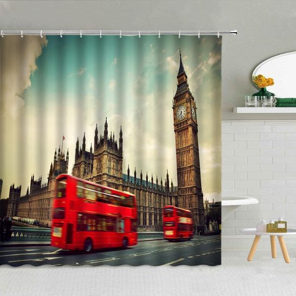 shower curtains red bus city architecture curtain retro london bridge bathroom supplies fabric with hooks bath screen decor 3d printing
shower curtains red bus city architecture curtain retro london bridge bathroom supplies fabric with hooks bath screen decor 3d printing