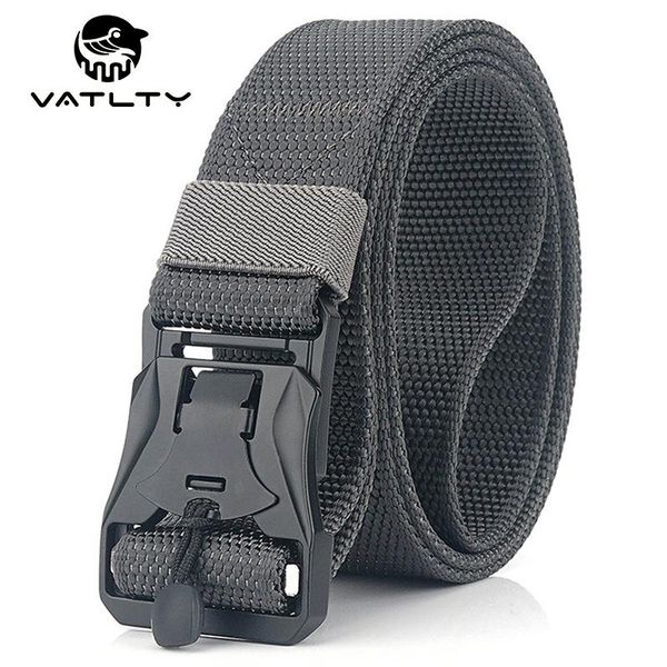 waist support vatlty men's tactical belt rust-proof metal magnetic buckle 1200d real nylon outdoor work equipment, Black;gray
waist support vatlty men's tactical belt rust-proof metal magnetic buckle 1200d real nylon outdoor work equipment, Black;gray