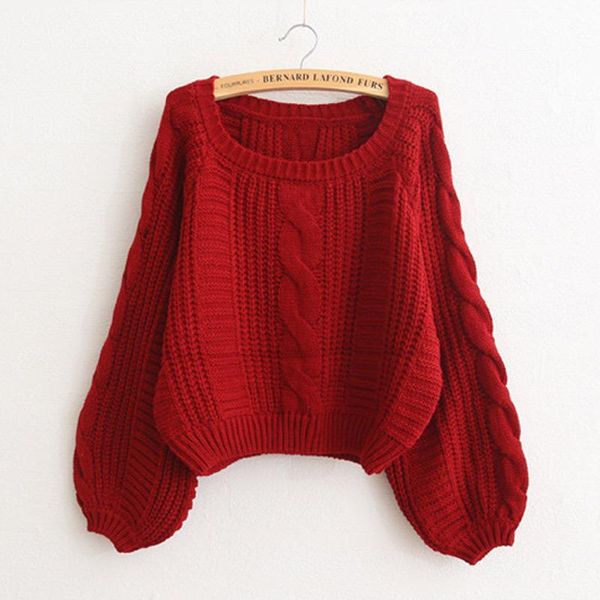 women's sweaters roupas femininas women pull 2021 yellow sweater jumpers candy color harajuku chic short twisted, White;black
women's sweaters roupas femininas women pull 2021 yellow sweater jumpers candy color harajuku chic short twisted, White;black