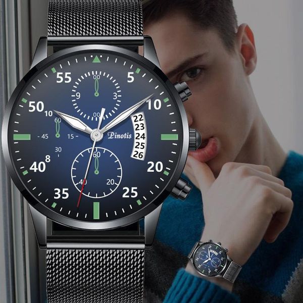 wristwatches high-end business watch men's ultra-thin luminous calendar quartz large dial sports leisure, Slivery;brown
wristwatches high-end business watch men's ultra-thin luminous calendar quartz large dial sports leisure, Slivery;brown