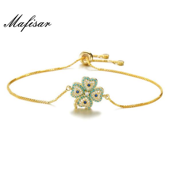 charm bracelets mafisar 2021 luxury women micro pave cubic zirconia bracelet cute 4 leaf flower female dropship, Golden;silver
charm bracelets mafisar 2021 luxury women micro pave cubic zirconia bracelet cute 4 leaf flower female dropship, Golden;silver
