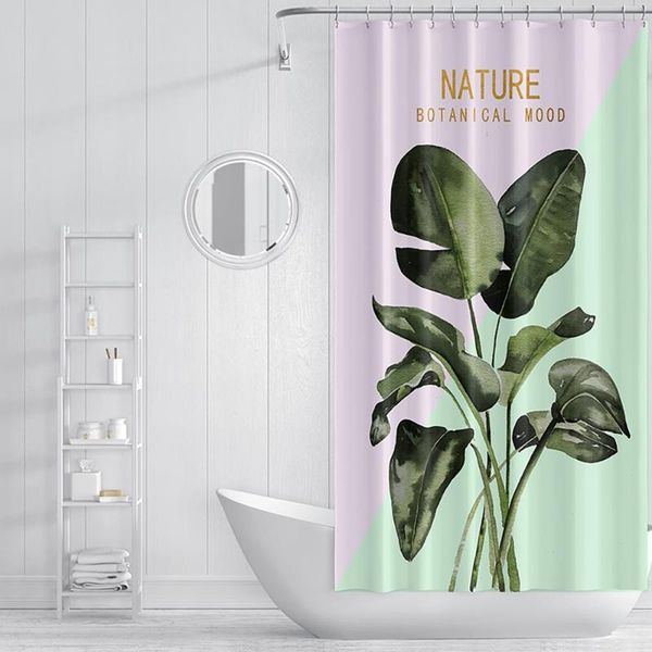shower curtains natural landscape plant curtain perforated room thickened partition dry wet separation
shower curtains natural landscape plant curtain perforated room thickened partition dry wet separation