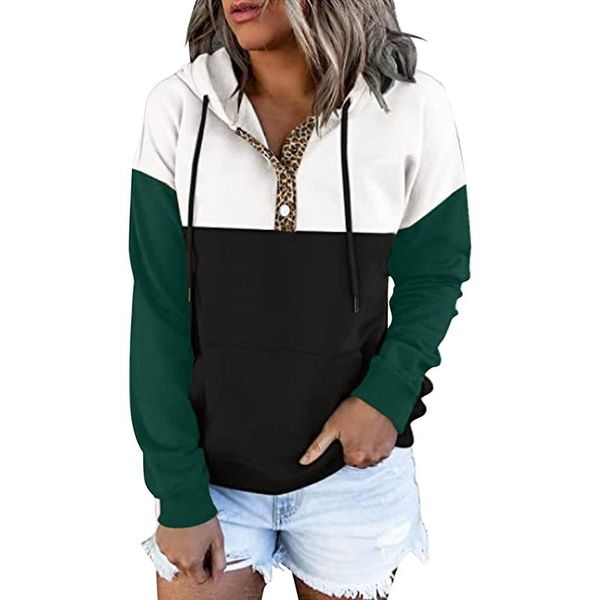women's blouses & shirts patchwork button down blouse color block long sleeve casual drawstring pullover shirt blusas chemise femme, White
women's blouses & shirts patchwork button down blouse color block long sleeve casual drawstring pullover shirt blusas chemise femme, White
