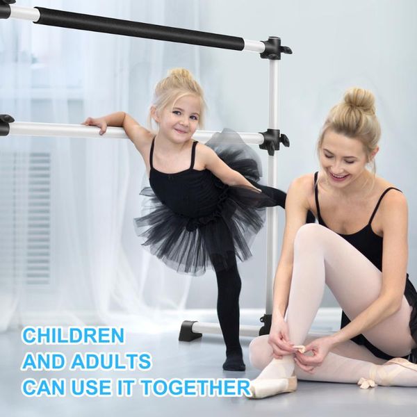 horizontal bars double-decked liftable home dance studio ballet pole yoga stretching fitness white 
horizontal bars double-decked liftable home dance studio ballet pole yoga stretching fitness white