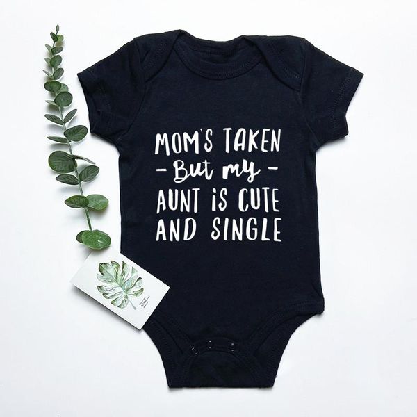 rompers funny mom's taken but my aunt is cute and single infantil jumpsuit boy&girls clothes summer born ropa clothing costume, Blue
rompers funny mom's taken but my aunt is cute and single infantil jumpsuit boy&girls clothes summer born ropa clothing costume, Blue