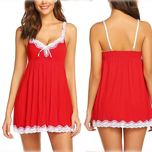 v neck solid color panelled sleepshirts womens lingerie fashion gauze women clothes womens lace nightgowns, Black;red
v neck solid color panelled sleepshirts womens lingerie fashion gauze women clothes womens lace nightgowns, Black;red
