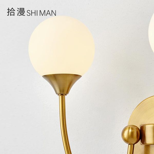 wall lamp modern glass ball sconce led bedroom light fixture for home decor nordic foyer living room corridor luminaire e27
wall lamp modern glass ball sconce led bedroom light fixture for home decor nordic foyer living room corridor luminaire e27