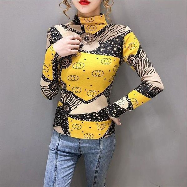 women's t-shirt half-high collar bottoming shirt women autumn winter slim stretch tee undershirt western lady tshirt camiseta mujer, White
women's t-shirt half-high collar bottoming shirt women autumn winter slim stretch tee undershirt western lady tshirt camiseta mujer, White