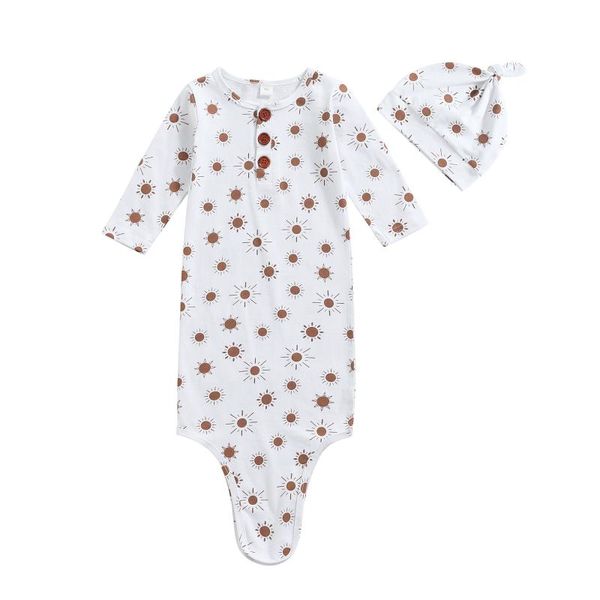 clothing sets breathable infant sleeping bag set autumn baby girls boys sun printing long sleeve round collar sack + hat, White
clothing sets breathable infant sleeping bag set autumn baby girls boys sun printing long sleeve round collar sack + hat, White