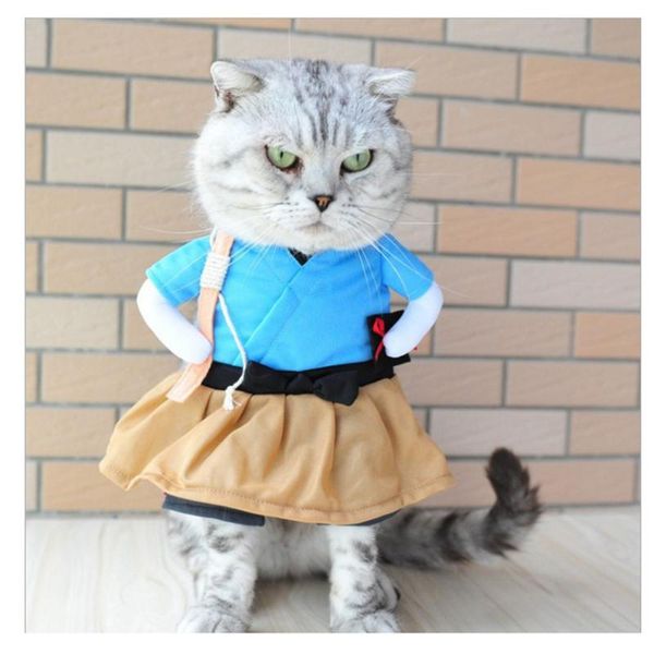 1pc funny pet costume dog urashima taro standing clothes for festival dress cosplay - size
1pc funny pet costume dog urashima taro standing clothes for festival dress cosplay - size
