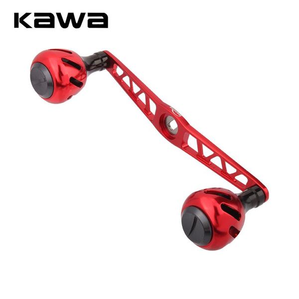 kawa fishing reel handle alloy material fishing wheel double handle hole size 8*5/7*4mm together 130mm length weight 52g
kawa fishing reel handle alloy material fishing wheel double handle hole size 8*5/7*4mm together 130mm length weight 52g