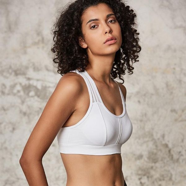 sports underwear yoga bra push up medium tenacity running sports fitness european and american women, White;black
sports underwear yoga bra push up medium tenacity running sports fitness european and american women, White;black
