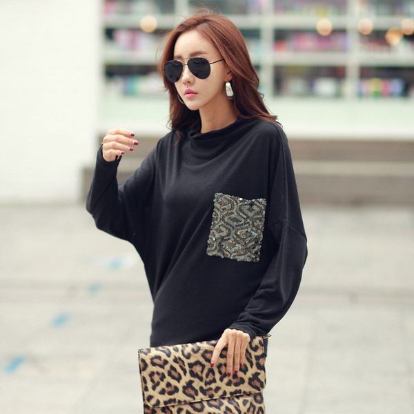 2021 femme new fashion batwing long sleeve t shirt women autumn casual loose women's turtleneck gray tshirts wxf694 i3cq, White
2021 femme new fashion batwing long sleeve t shirt women autumn casual loose women's turtleneck gray tshirts wxf694 i3cq, White