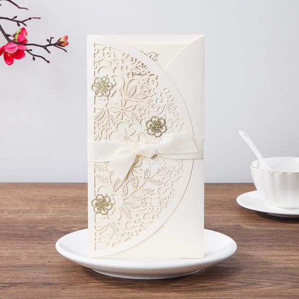 wedding invitations business cards european style exquisite personalized printable laser cut flora hollow out paper card, Black
wedding invitations business cards european style exquisite personalized printable laser cut flora hollow out paper card, Black