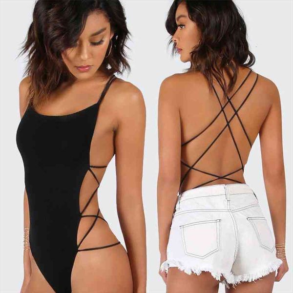women clubwear strap backless bodysuits ladies bodycon party jumpsuit nightwear clothing, Black;white
women clubwear strap backless bodysuits ladies bodycon party jumpsuit nightwear clothing, Black;white