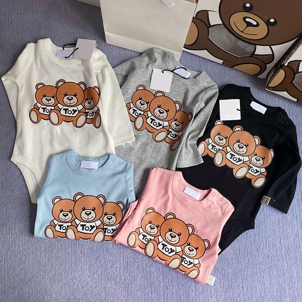 baby rompers jumpsuit boys girl 2-piece set cute bear bib wiping towel cotton bear print one-piece toddler kids child babys triangle, Blue
baby rompers jumpsuit boys girl 2-piece set cute bear bib wiping towel cotton bear print one-piece toddler kids child babys triangle, Blue