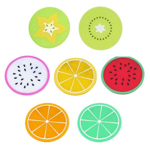 7pcs fruit colorful transparent silicone cup holder drinks mat tableware placemat t3le
7pcs fruit colorful transparent silicone cup holder drinks mat tableware placemat t3le