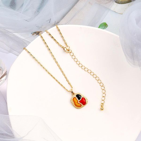 pendant necklaces balanbiu unique handmade high-quality brass enamel long chains necklace for women gold color fashion jewelry, Silver
pendant necklaces balanbiu unique handmade high-quality brass enamel long chains necklace for women gold color fashion jewelry, Silver