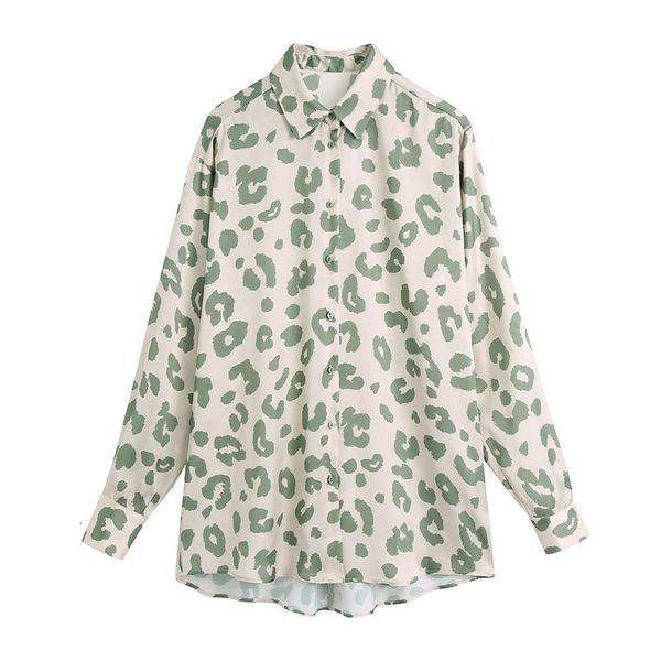 2021 new fashion asymmetric leopard print loose blouses women vintage long sleeve button-up female shirts blusas chic askh, Black
2021 new fashion asymmetric leopard print loose blouses women vintage long sleeve button-up female shirts blusas chic askh, Black