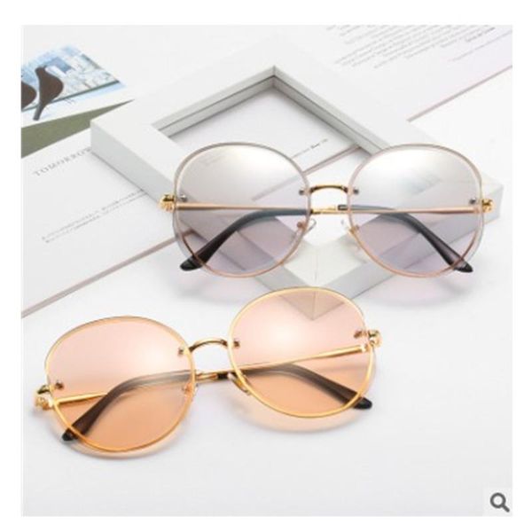 sunglasses xojox rimless sun glasses brand designer big frame cutting lens ladies frameless metal eyeglasses uv400, White;black
sunglasses xojox rimless sun glasses brand designer big frame cutting lens ladies frameless metal eyeglasses uv400, White;black