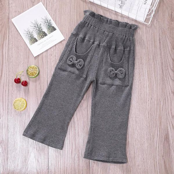 spring autumn girl pants solid color bowknot ruffles elastic waist children clothes, Blue
spring autumn girl pants solid color bowknot ruffles elastic waist children clothes, Blue
