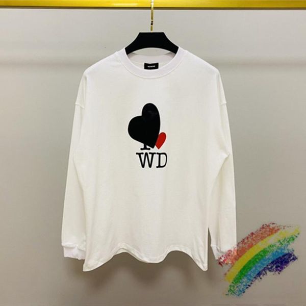 men's t-shirts long sleeve we11done 2021ss t shirt men women 1:1 t-shirt love logo tee, White;black
men's t-shirts long sleeve we11done 2021ss t shirt men women 1:1 t-shirt love logo tee, White;black