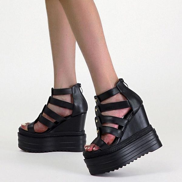 dress shoes gladiator summer sandals wedges high heels platform zipper leisure 2021 black gothic style women
dress shoes gladiator summer sandals wedges high heels platform zipper leisure 2021 black gothic style women
