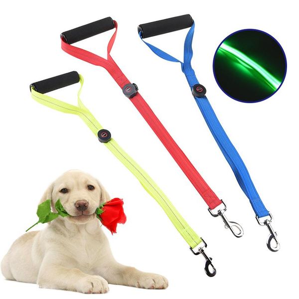dog collars & leashes large and medium-sized leash luminous one-step traction rope nylon led double-layer handle short pet supplies
dog collars & leashes large and medium-sized leash luminous one-step traction rope nylon led double-layer handle short pet supplies