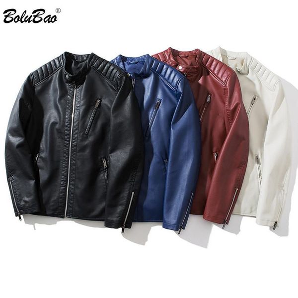 men's fur & faux bolubao brand men pu leather jacket solid bomber coats fashion wild jackets male, Black
men's fur & faux bolubao brand men pu leather jacket solid bomber coats fashion wild jackets male, Black