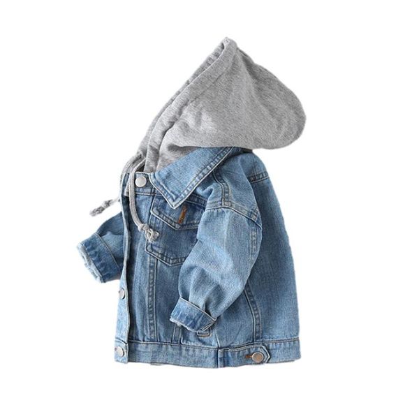 jackets hooded denim jacket for boys spring autumn detachable coat casual kids outerwear children clothes girls, Blue;gray
jackets hooded denim jacket for boys spring autumn detachable coat casual kids outerwear children clothes girls, Blue;gray