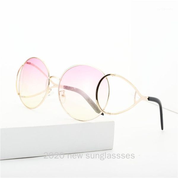 oversized red purple round sunglasses men 2021 one piece lens big frame clear sun glasses for women uv400 silver mirror nx, White;black
oversized red purple round sunglasses men 2021 one piece lens big frame clear sun glasses for women uv400 silver mirror nx, White;black