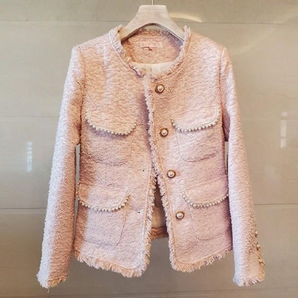 women's jackets arrival fall winter tassel sweet luxury tweed jacket korean woollen cropped coats elegant outerwear casacos, Black;brown
women's jackets arrival fall winter tassel sweet luxury tweed jacket korean woollen cropped coats elegant outerwear casacos, Black;brown