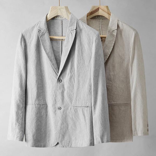 men's jackets arrival fashion spring and autumn linen cotton men coat casual suit single breasted size m xl 2xl 3xl, Black;brown
men's jackets arrival fashion spring and autumn linen cotton men coat casual suit single breasted size m xl 2xl 3xl, Black;brown