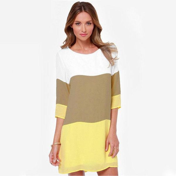 casual dresses plus size s - 6xl chiffon patchwork ini fashion casuall dress 2021xxxxl xxxl three quarter sleeve o-neck, Black;gray
casual dresses plus size s - 6xl chiffon patchwork ini fashion casuall dress 2021xxxxl xxxl three quarter sleeve o-neck, Black;gray
