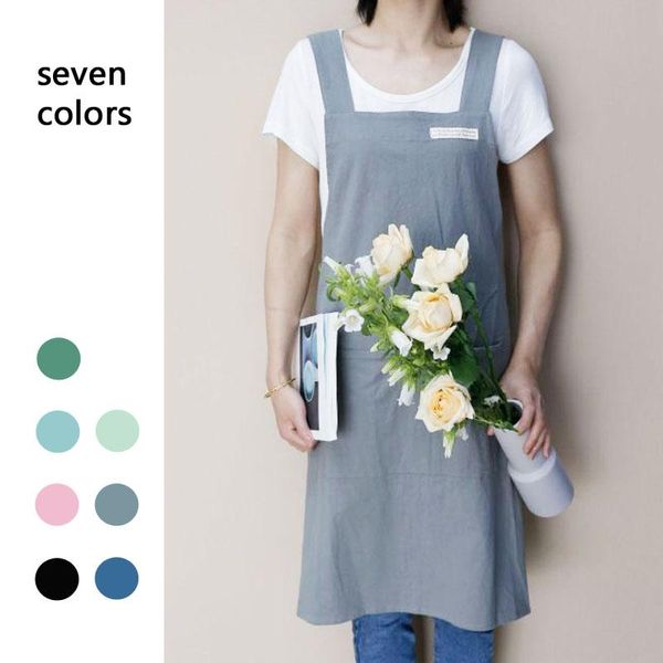 apron japanese and korean simple apron denim cotton and linen solid color blouse kitchen florist coffee shop
apron japanese and korean simple apron denim cotton and linen solid color blouse kitchen florist coffee shop