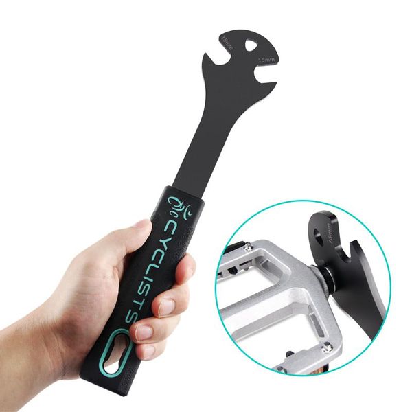 tools 15mm bicycle pedal wrench spanner mtb road bike repair tool alloy steel long handle professional cycling
tools 15mm bicycle pedal wrench spanner mtb road bike repair tool alloy steel long handle professional cycling