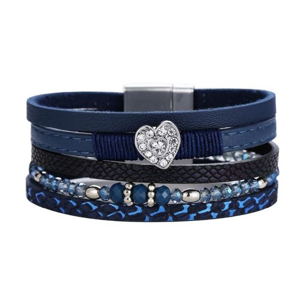 charm bracelets pu bracelet hand-beaded fashion crystal magnetic clasp, Golden;silver
charm bracelets pu bracelet hand-beaded fashion crystal magnetic clasp, Golden;silver