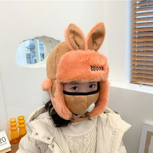 2021 new hats child rabbit warm with ears earflap pink ski masks russian girls ffy bonnet kids ushanka baby winter hat 8bj0, Blue;gray
2021 new hats child rabbit warm with ears earflap pink ski masks russian girls ffy bonnet kids ushanka baby winter hat 8bj0, Blue;gray