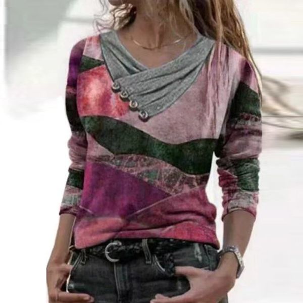 2021 new autumn casual long sleeve women elegant v-neck vintage print blouses shirts spring fashion button design streetwear blusas y6i, White
2021 new autumn casual long sleeve women elegant v-neck vintage print blouses shirts spring fashion button design streetwear blusas y6i, White