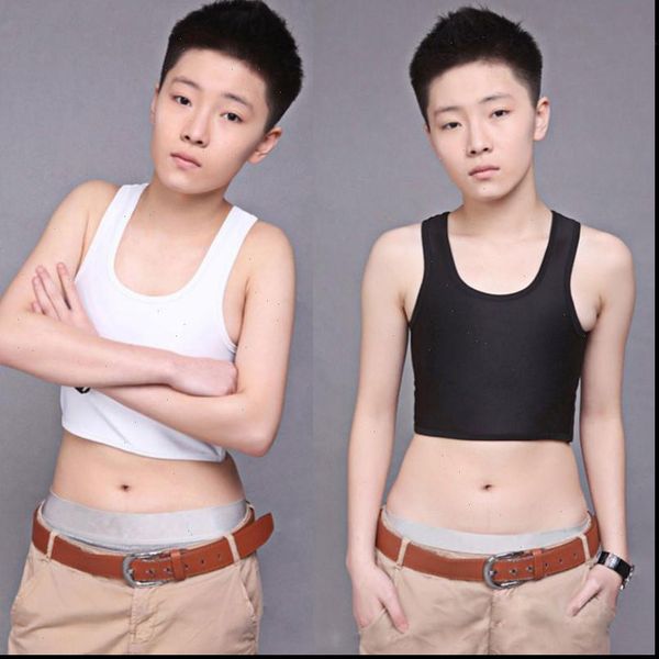 new lesbian tomboy crop vest tank undershirt bandage breast chest binder ladies basic bra tanks crop black white gray
new lesbian tomboy crop vest tank undershirt bandage breast chest binder ladies basic bra tanks crop black white gray