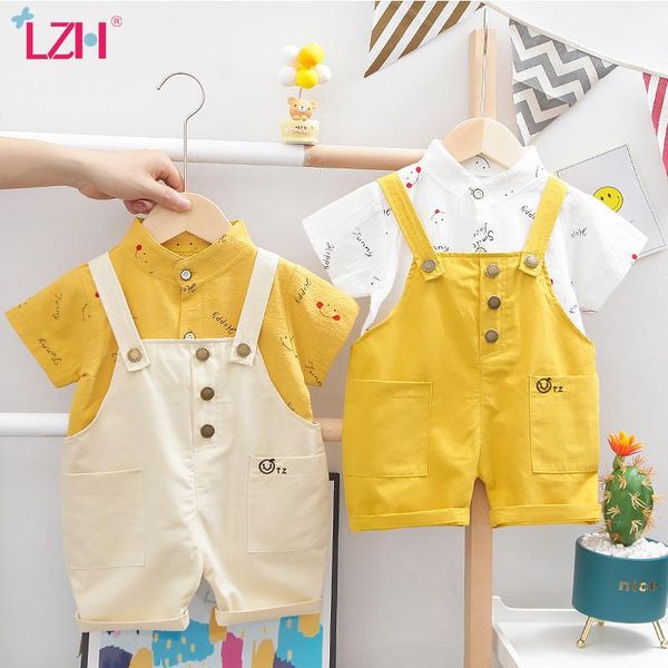 clothing sets lzh 2021 cute born baby short sleeve shorts 2pcs outfit for kids fashion infant boys clothes summer costume, White
clothing sets lzh 2021 cute born baby short sleeve shorts 2pcs outfit for kids fashion infant boys clothes summer costume, White